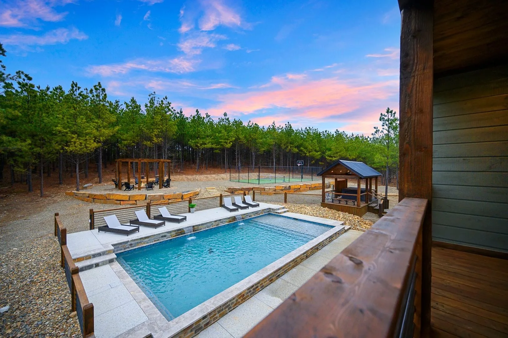 Rare Breed private swimming pool